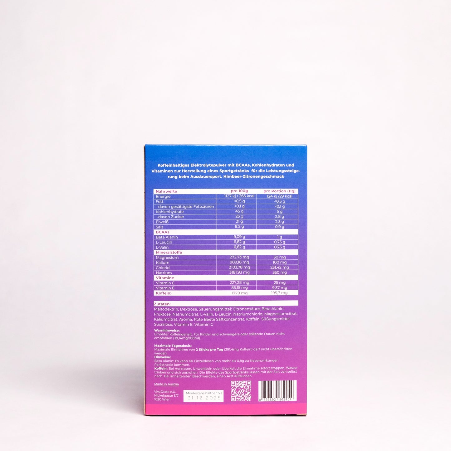 Probierpaket 10x VivaDrate Pro Sticks