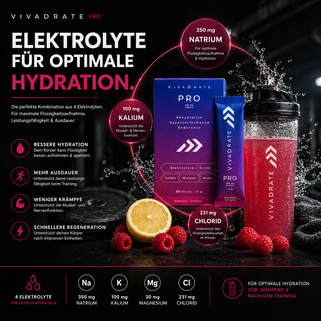 Probierpaket: 10x VivaDrate Pro Sticks