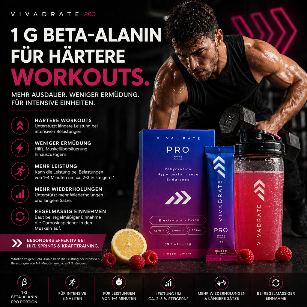 Probierpaket: 10x VivaDrate Pro Sticks